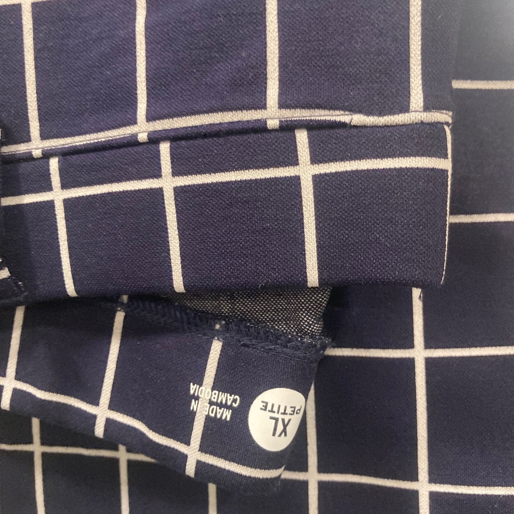 Betabrand navy squares XL petit never worn